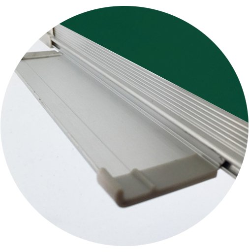 1-но поверхнева дошка для крейди iBoard 1500*1000 мм iB150x100G