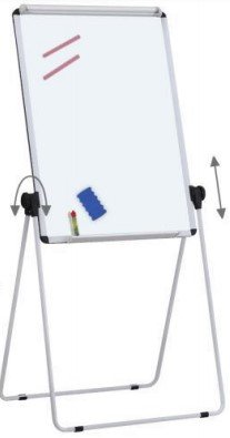 Флипчарт 2-х сторонний поворотный магнитно-маркерный iBoard iB-F70x100W Duo