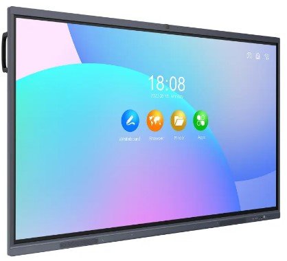 Интерактивная панель iBoard 75″ дюймов диагональ, две ОС (Android 15.0 (поддержка ПО «Кропива»)+Windows)